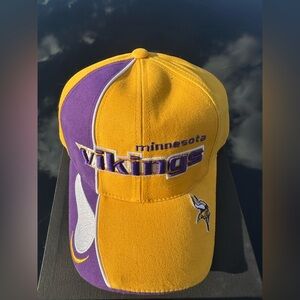 Minnesota Vikings Yellow and Purple Cap